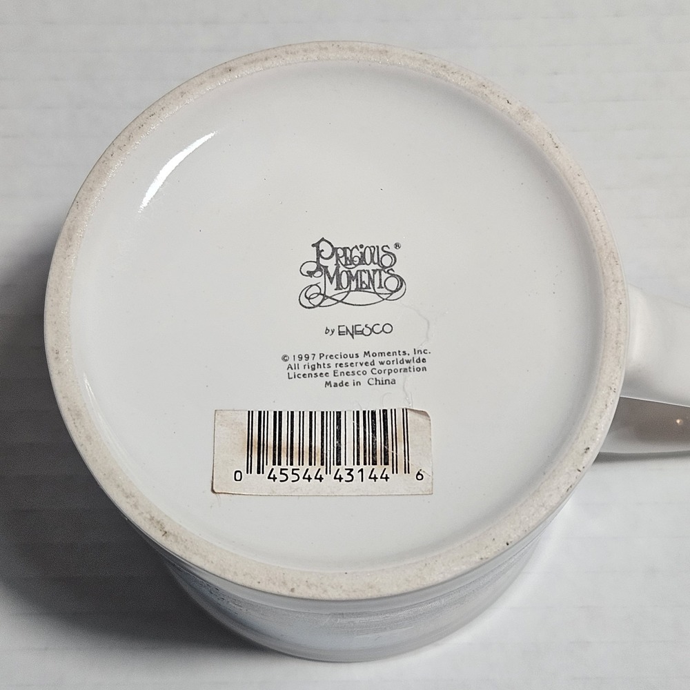 Precious Moments 1997 You're Perfect my Book Teacher Coffee Tea Mug Enesco vtg - Picture 11 of 14